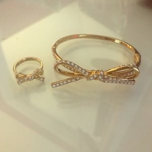 Kate spade matching bracelet and ring!